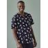 Mens Printed Best Friends Scrub Top - CST147MS Medical Scrubs from Challenge Marketing NZ