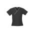 Womens Contrast Scrub Top - H10722 Medical Scrubs from Challenge Marketing NZ