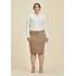 Womens Mid Waist Stretch Chino Skirt - RGS264L Skirts from Challenge Marketing NZ