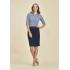 Womens Mid Waist Stretch Chino Skirt - RGS264L Skirts from Challenge Marketing NZ