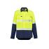 Mens Hi Vis Outdoor Segmented Tape Long Sleeve Shirt - ZW470 Shirts from Challenge Marketing NZ