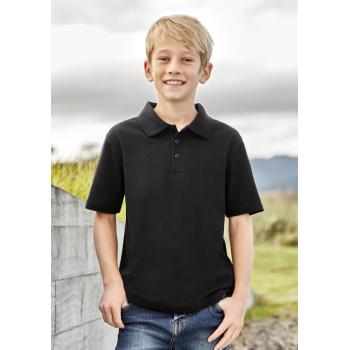 Kids Crew Short Sleeve Polo - P400KS