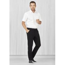 Mens Comfort Waist Flat Front Pant - CL958ML Health & Aged Care from Challenge Marketing NZ