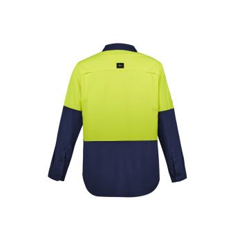 Mens Hi Vis Outdoor Long Sleeve Shirt - ZW468
