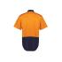 Mens Hi Vis Short Sleeve Shirt - ZW115 Shirts from Challenge Marketing NZ