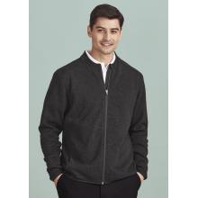 Mens Nova Zip Front Jumper - CO342MJ Knitwear / Jerseys from Challenge Marketing NZ