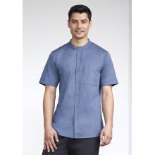 Mens Salsa Short Sleeve Chef Shirt - CH329MS Mens and Ladies Shirts from Challenge Marketing NZ