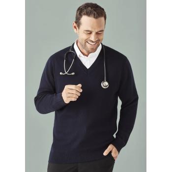 Mens Woolmix Knit Pullover - WP6008