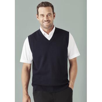 Mens Woolmix Knit Vest - WV6007