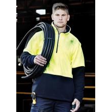 Unisex Hi Vis 1/2 Zip Polar Fleece Pullover - ZT460 Outerwear & Jackets from Challenge Marketing NZ