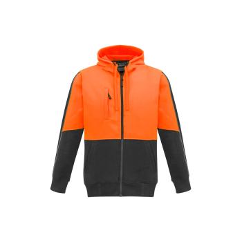 Unisex Hi Vis Full Zip Hoodie - ZT485