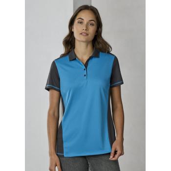 Womens Dart Short Sleeve Polo - P419LS