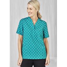 Womens Florence Daisy Print Tunic - CS950LS Tunics from Challenge Marketing NZ