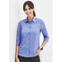 Womens Florence Plain 3/4 Sleeve Shirt - CS951LT Health & Aged Care from Challenge Marketing NZ