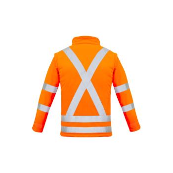 Womens Hi Vis NSW Rail X Back 2 In 1 Softshell Jacket - ZJ770