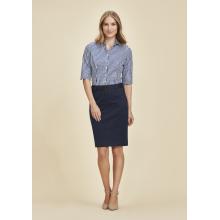 Womens Mid Waist Stretch Chino Skirt - RGS264L Skirts from Challenge Marketing NZ