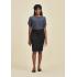 Womens Mid Waist Stretch Chino Skirt - RGS264L Skirts from Challenge Marketing NZ