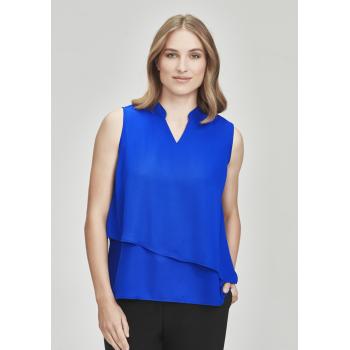 Womens Seville Sleeveless Layered Blouse - RB260LN