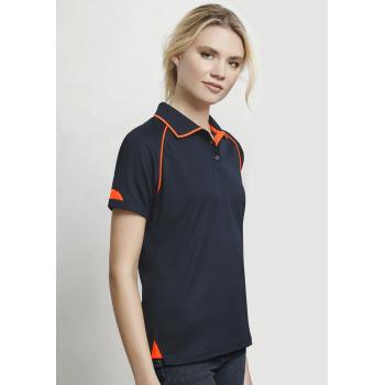 Womens Fusion Short Sleeve Polo - P29022