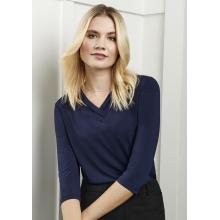 Womens Lana 3/4 Sleeve Top - K819LT Ladies Tops from Challenge Marketing NZ