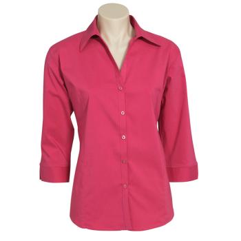 Ladies Metro 3/4 Sleeve Shirt - LB7300