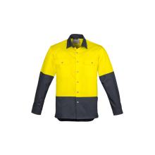 Mens Industrial Long Sleeve Shirt - ZW122 Shirts from Challenge Marketing NZ