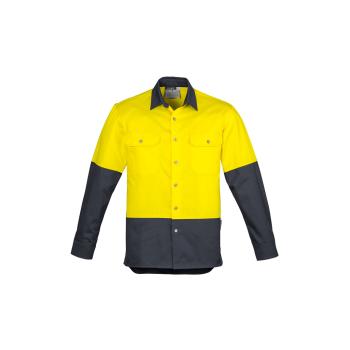 Mens Industrial Long Sleeve Shirt - ZW122