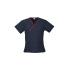 Womens Contrast Scrub Top - H10722 Medical Scrubs from Challenge Marketing NZ