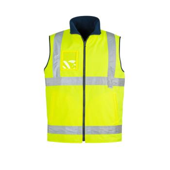Mens Hi Vis Lightweight Waterproof Vest - ZV358