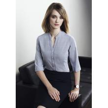 Bordeaux ¾ Sleeve Shirt Womens - 40114 Mens and Ladies Shirts from Challenge Marketing NZ