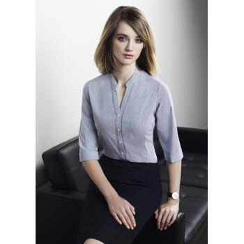 Bordeaux ¾ Sleeve Shirt Womens - 40114