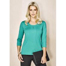 Advatex Ladies Abby ¾ Sleeve Knit Top - AC41511 Ladies Tops from Challenge Marketing NZ