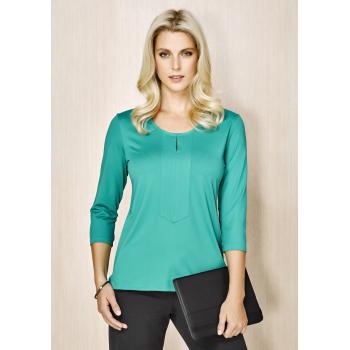 Advatex Ladies Abby ¾ Sleeve Knit Top - AC41511
