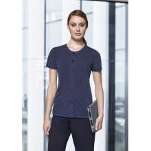 Advatex Leah Button Knit Top Ladies - AC42912 Ladies Tops from Challenge Marketing NZ