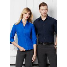 Womens Oasis 3/4 Sleeve Shirt - LB3600 Mens and Ladies Shirts from Challenge Marketing NZ