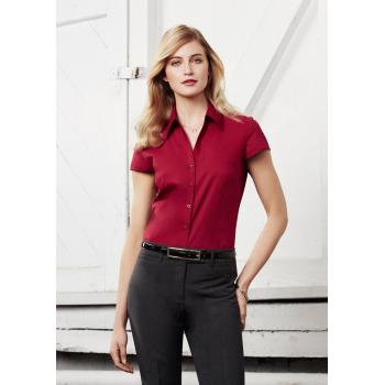 Metro Cap Sleeve Shirt Ladies - S119LN