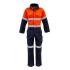 Mens Orange Flame Overall - Hoop Taped - ZC525 Overalls from Challenge Marketing NZ