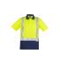 Mens Hi Vis Spliced Short Sleeve Polo - Shoulder Taped - ZH233 Shirts from Challenge Marketing NZ