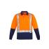Mens Hi Vis Spliced Long Sleeve Polo - Shoulder Taped - ZH234 Shirts from Challenge Marketing NZ