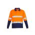 Mens Hi Vis Spliced Long Sleeve Polo - Hoop Taped - ZH235 Shirts from Challenge Marketing NZ