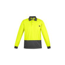 Mens Hi Vis Comfort Back Long Sleeve Polo - ZH410 Shirts from Challenge Marketing NZ