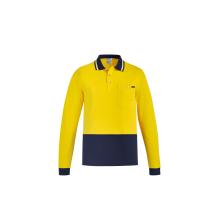 Mens Hi Vis Cotton Long Sleeve Polo - ZH430 Shirts from Challenge Marketing NZ