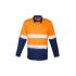 Mens Rugged Cooling HI Vis Taped Long Sleeve Shirt - ZW129 Shirts from Challenge Marketing NZ