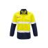 Mens Red Flame Hi Vis Shirt - Hoop Taped - ZW132 Shirts from Challenge Marketing NZ
