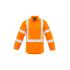 Mens Red Flame Hi Vis X Back Shirt - ZW137 Shirts from Challenge Marketing NZ