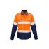 Womens Rugged Cooling HI Vis Taped Long Sleeve Shirt - ZW720 Shirts from Challenge Marketing NZ