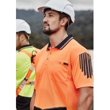 Mens Hi Vis Flux Short Sleeve Polo - ZH315 Shirts from Challenge Marketing NZ