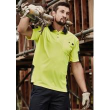 Mens Hi Vis Reinforced Squad Short Sleeve Polo - ZH465 Shirts from Challenge Marketing NZ