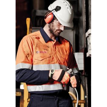 FR Hooped Taped Spliced Shirt Mens - ZW130