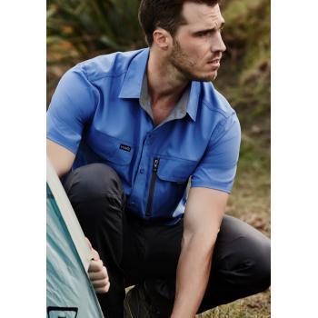 Mens Outdoor Short Sleeve Shirt - ZW465